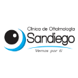 Figura de un ojo con la palabra Sandiego