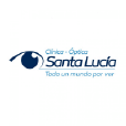 Figura de un ojo con la palabra Santa Lucía