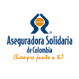 Seguros solidaria uniminuto Manos con el sol entre ellas y las palabras Aseguradora Solidaria de Colombia