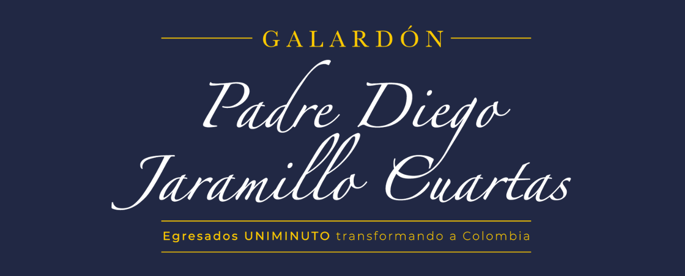 Galardón Padre Diego Jaramillo Cuartas