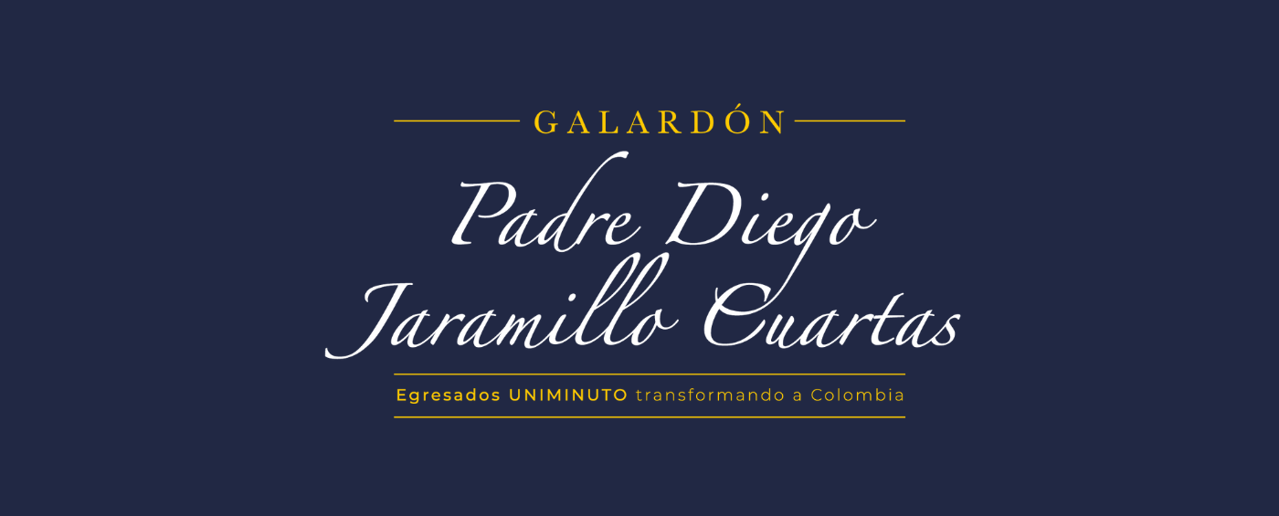 Galardón Padre Diego Jaramillo Cuartas 2024